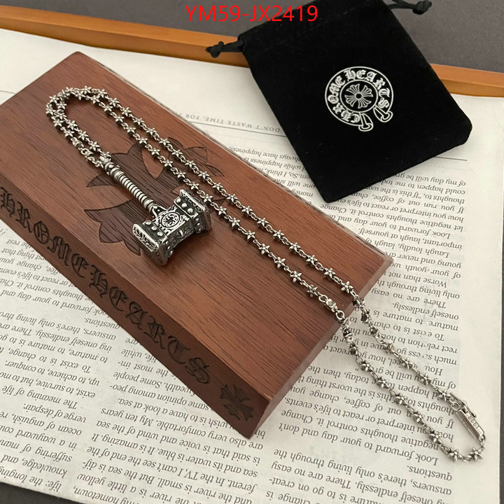 Jewelry-Chrome Hearts high quality designer replica ID: JX2419 $: 59USD