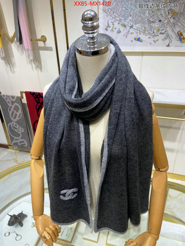 Scarf-Chanel replicas buy special ID: MX1420 $: 85USD