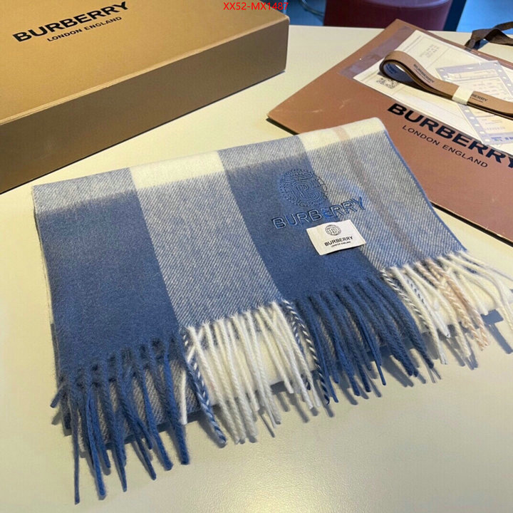 Scarf-Burberry replica aaaaa+ designer ID: MX1487 $: 52USD