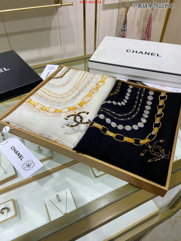 Scarf-Chanel top quality ID: MX2934 $: 75USD