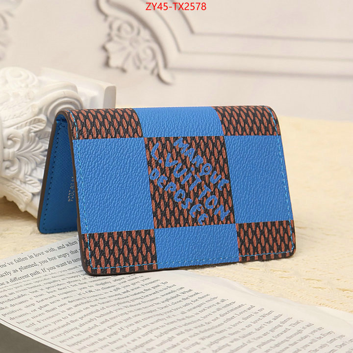 LV Bags(4A)-Wallet buy top high quality replica ID: TX2578 $: 45USD,