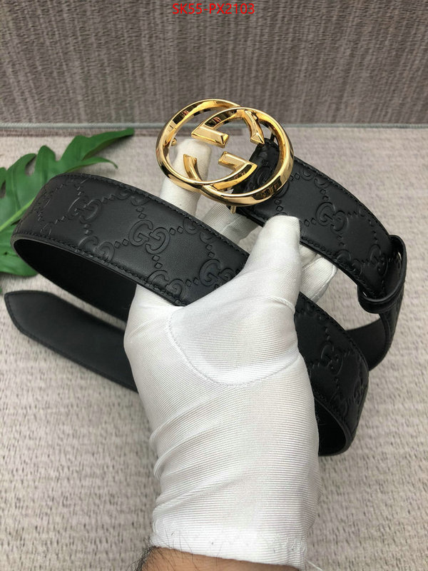 Belts-Gucci replica 2023 perfect luxury ID: PX2103 $: 55USD