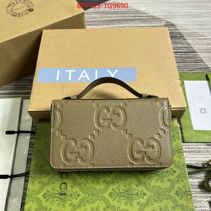 Gucci Bags(TOP)-Wallet- top perfect fake ID: TG9690 $: 139USD,