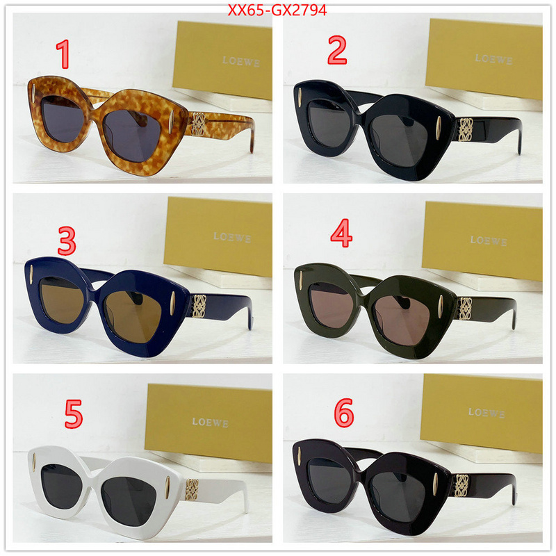 Glasses-Loewe 1:1 replica ID: GX2794 $: 65USD