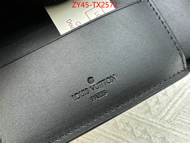 LV Bags(4A)-Wallet aaaaa replica designer ID: TX2572 $: 45USD,