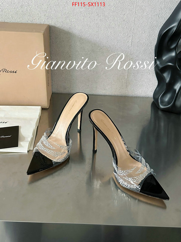 Women Shoes-Gianvito Rossi 2023 luxury replicas ID: SX1113 $: 115USD