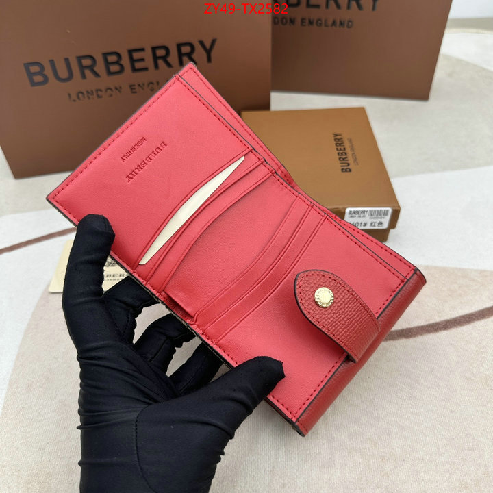 Burberry Bags(4A)-Wallet are you looking for ID: TX2582 $: 49USD,