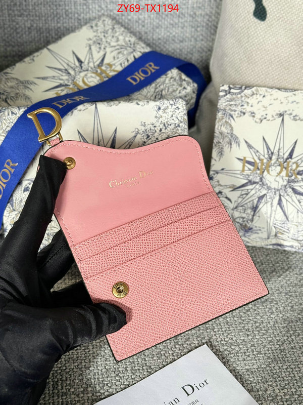 Dior Bags(4A)-Wallet- the best ID: TX1194 $: 69USD,