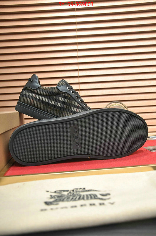 Men Shoes-Burberry buy cheap replica ID: SG9803 $: 109USD
