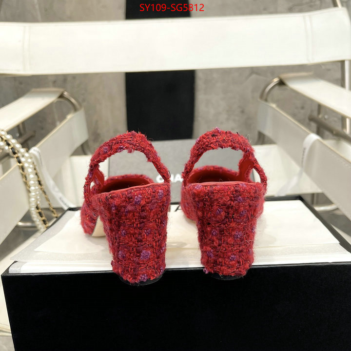 Women Shoes-Chanel fake designer ID: SG5812 $: 109USD