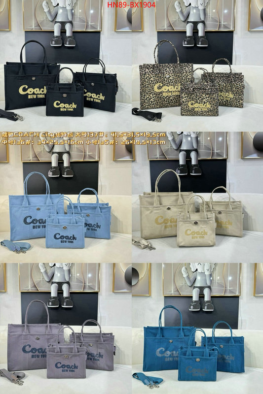 Coach Bags(4A)-Handbag- first copy ID: BX1904