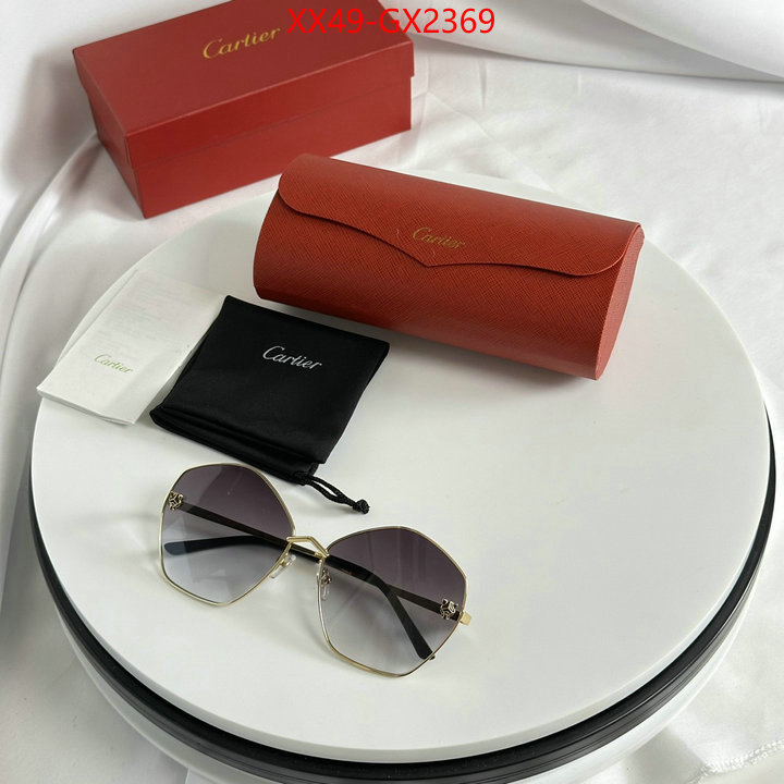 Glasses-Cartier where to buy the best replica ID: GX2369 $: 49USD