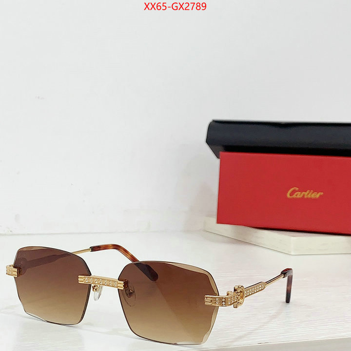 Glasses-Cartier what is a 1:1 replica ID: GX2789 $: 65USD