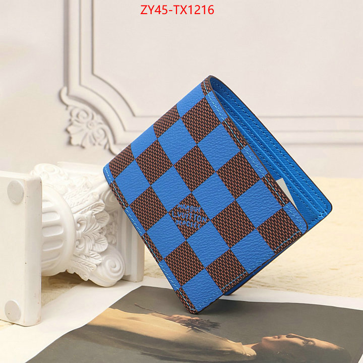 LV Bags(4A)-Wallet buy replica ID: TX1216 $: 45USD,