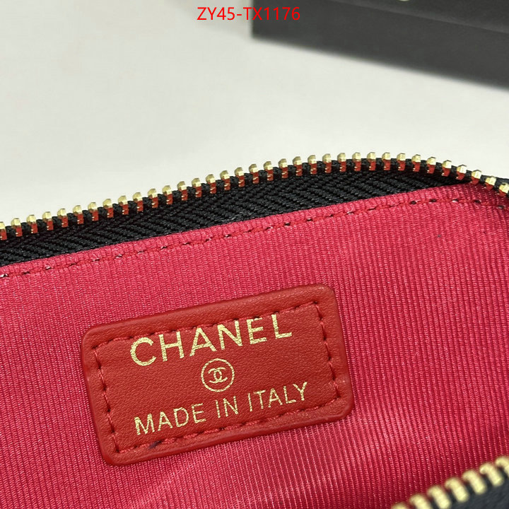 Chanel Bags(4A)-Wallet- for sale cheap now ID: TX1176 $: 45USD,