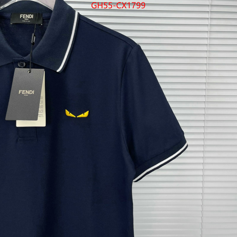 Clothing-Fendi high ID: CX1799 $: 55USD