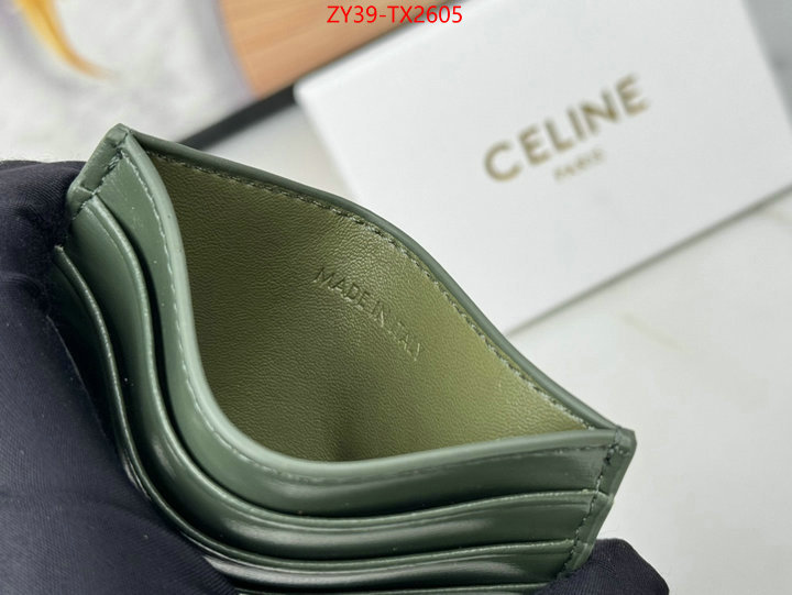 CELINE Bags(4A)-Wallet high quality happy copy ID: TX2605 $: 39USD,