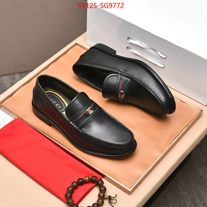 Men Shoes-Gucci fashion designer ID: SG9772 $: 125USD