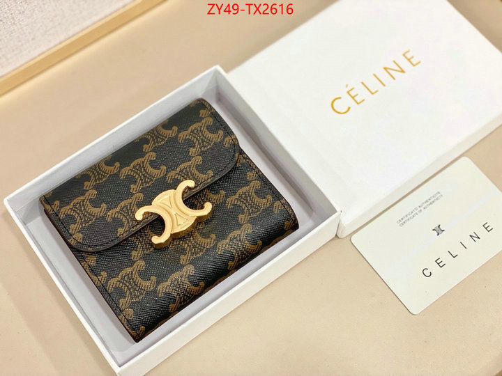 CELINE Bags(4A)-Wallet at cheap price ID: TX2616 $: 49USD,