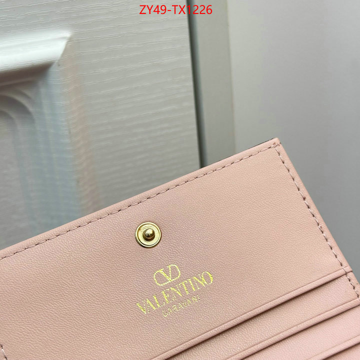 Valentino Bags(4A)-Wallet where to buy high quality ID: TX1226 $: 49USD,