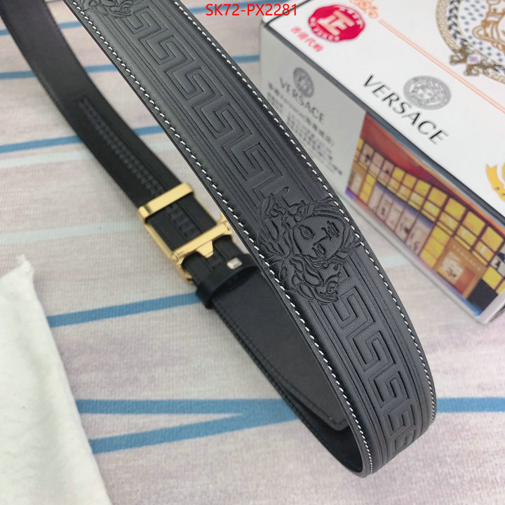 Belts-Versace best fake ID: PX2281 $: 72USD