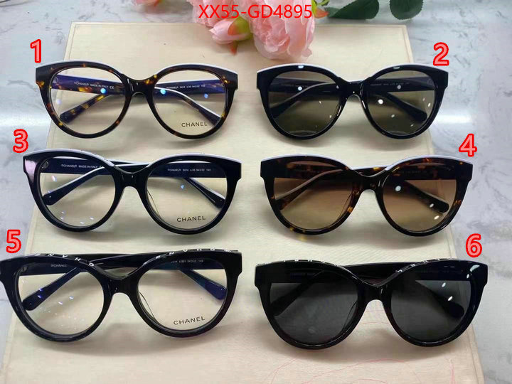 Glasses-Chanel wholesale ID: GD4895 $: 55USD