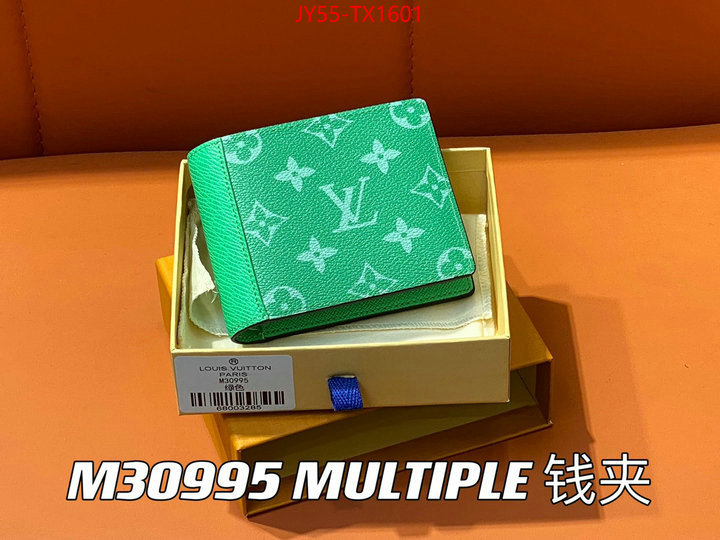 LV Bags(TOP)-Wallet is it illegal to buy ID: TX1601 $: 55USD