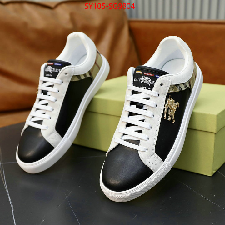 Men Shoes-Burberry quality aaaaa replica ID: SG9804 $: 105USD