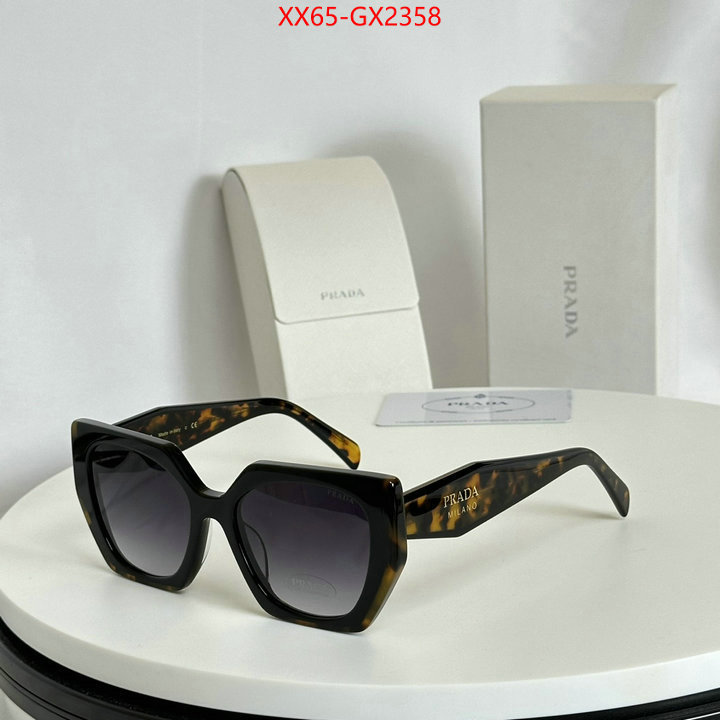 Glasses-Prada where to buy ID: GX2358 $: 65USD