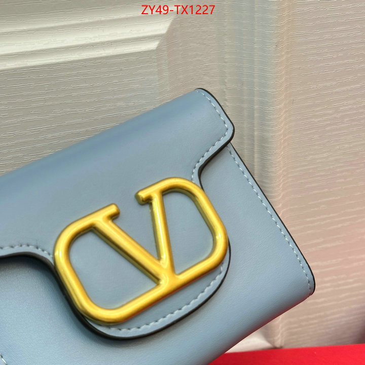 Valentino Bags(4A)-Wallet replica 2023 perfect luxury ID: TX1227 $: 49USD,