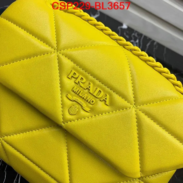 Prada Bags (TOP)-Diagonal- best fake ID: BL3657 $: 229USD,