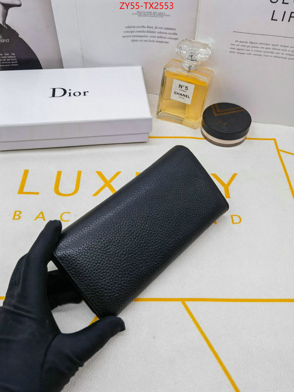 Dior Bags(4A)-Wallet- store ID: TX2553 $: 55USD,