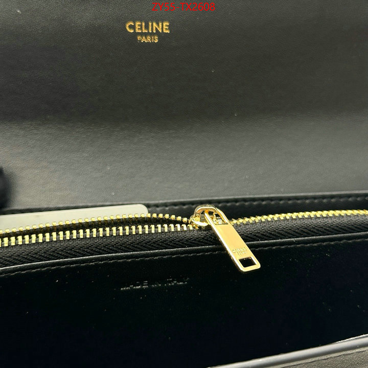 CELINE Bags(4A)-Wallet wholesale replica shop ID: TX2608 $: 55USD,