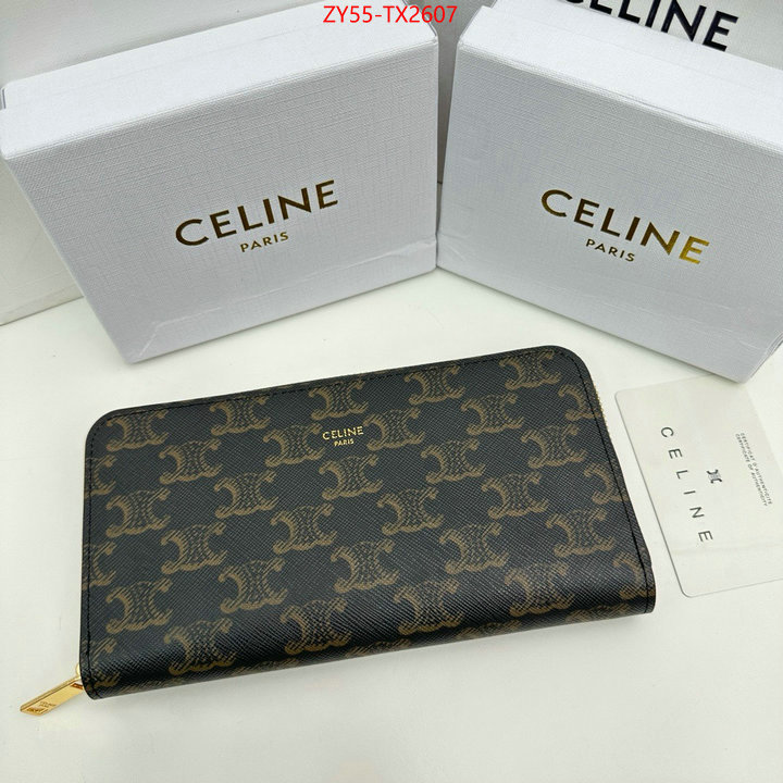 CELINE Bags(4A)-Wallet what is a 1:1 replica ID: TX2607 $: 55USD,