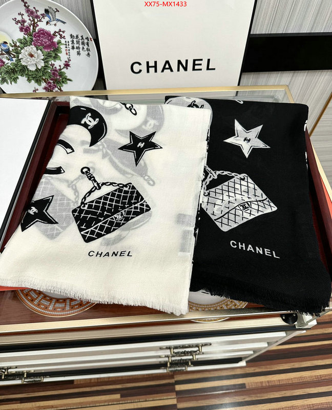 Scarf-Chanel high quality happy copy ID: MX1433 $: 75USD