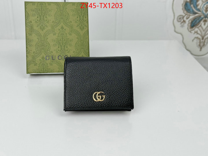 Gucci Bags(4A)-Wallet- high quality perfect ID: TX1203 $: 45USD,
