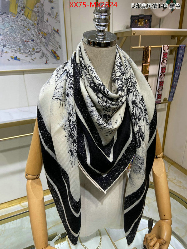 Scarf-Dior found replica ID: MX2824 $: 75USD