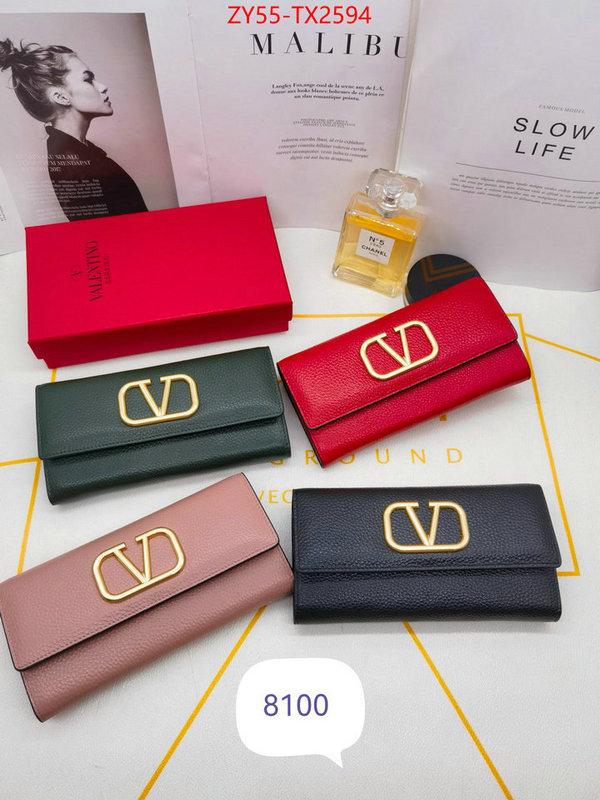 Valentino Bags(4A)-Wallet where can i find ID: TX2594 $: 55USD,