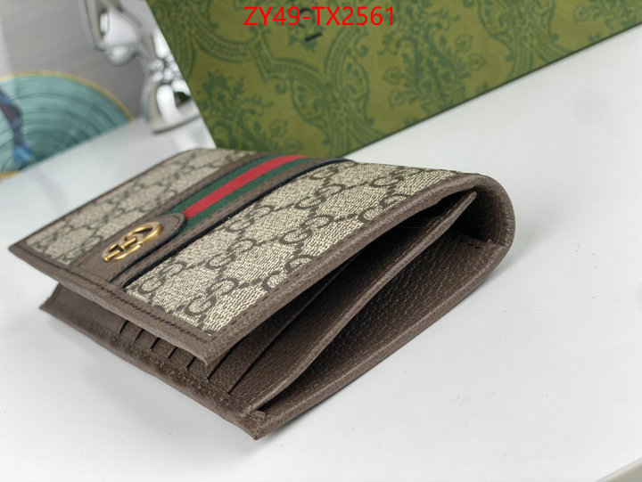 Gucci Bags(4A)-Wallet- best site for replica ID: TX2561 $: 49USD,