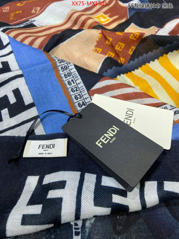 Scarf-Fendi where to buy the best replica ID: MX1501 $: 75USD