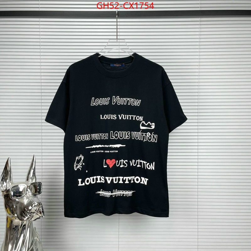 Clothing-LV replica wholesale ID: CX1754 $: 52USD