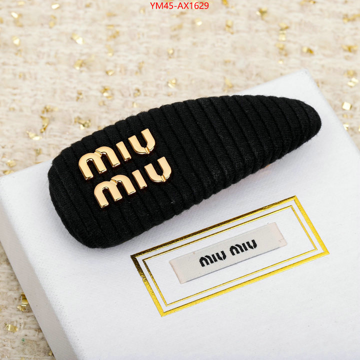 Hair band-MIU MIU customize the best replica ID: AX1629 $: 45USD
