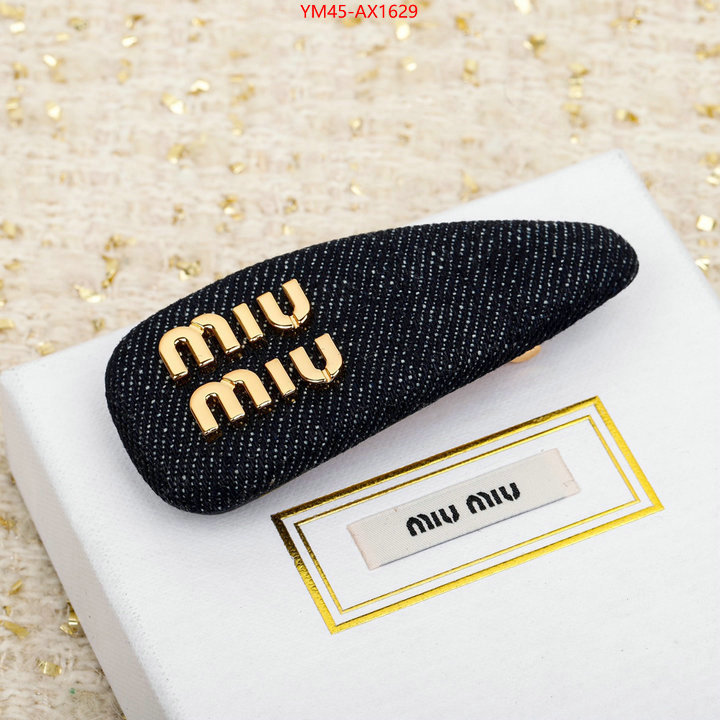 Hair band-MIU MIU customize the best replica ID: AX1629 $: 45USD