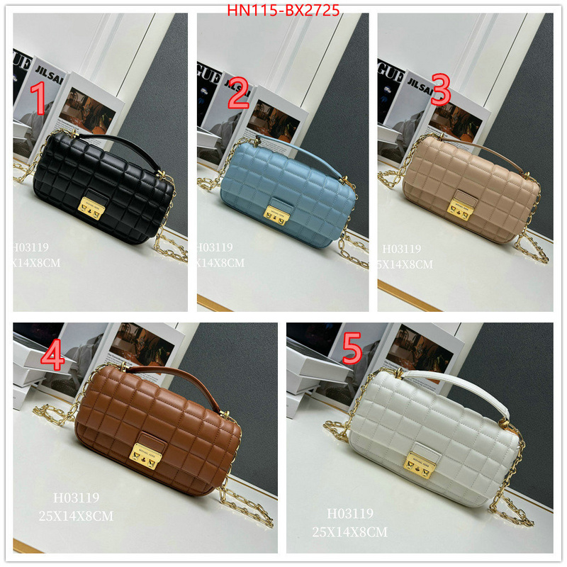 Michael Kors Bags(4A)-Diagonal- 2023 replica wholesale cheap sales online ID: BX2725 $: 115USD,