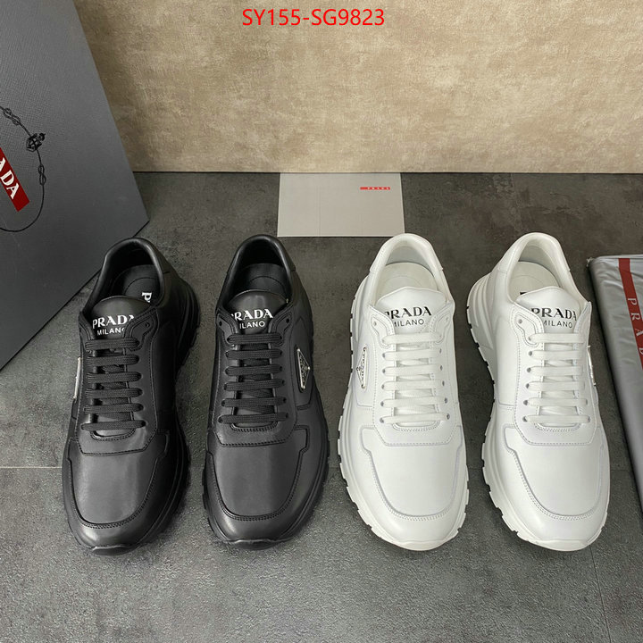 Men shoes-Prada new ID: SG9823 $: 155USD