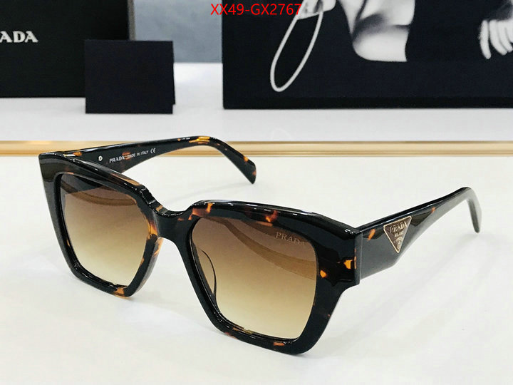 Glasses-Prada what 1:1 replica ID: GX2767 $: 49USD