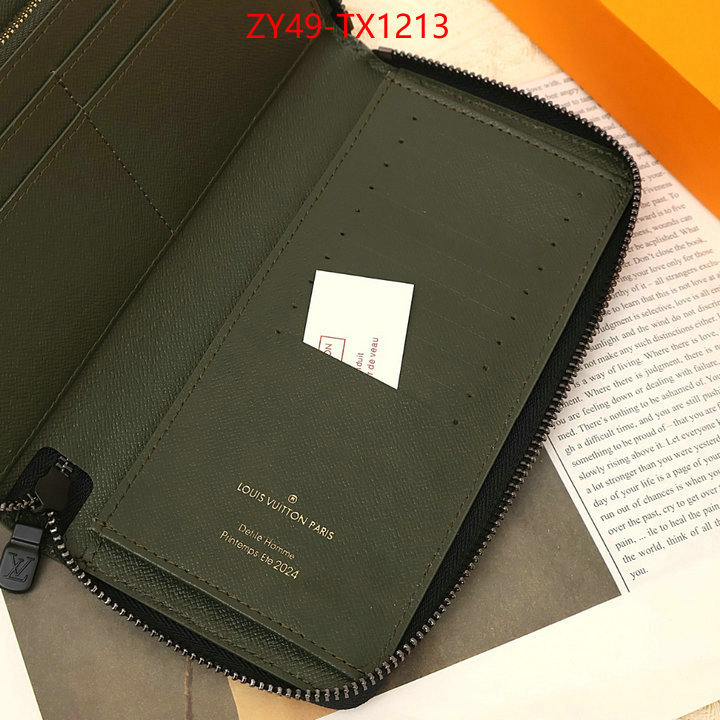 LV Bags(4A)-Wallet best replica 1:1 ID: TX1213 $: 49USD,