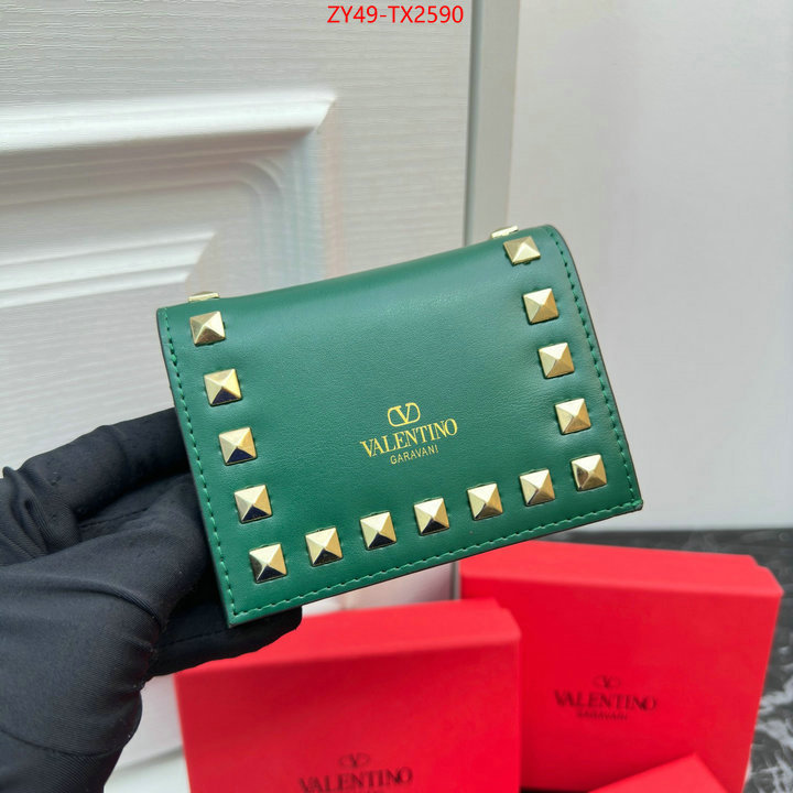 Valentino Bags(4A)-Wallet good ID: TX2590 $: 49USD,