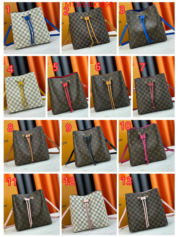 LV Bags(4A)-Nono-No Purse-Nano No- replica every designer ID: BX1890 $: 69USD,