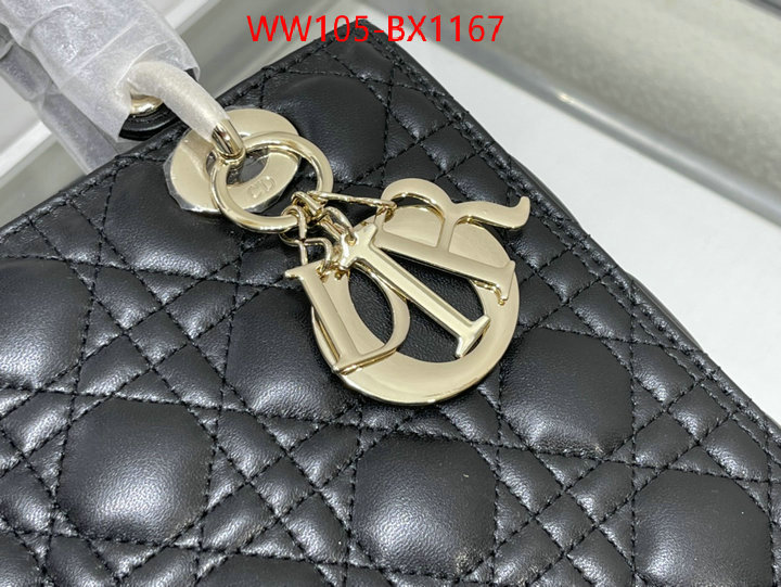 Dior Bags(4A)-Lady- high quality 1:1 replica ID: BX1167 $: 105USD,